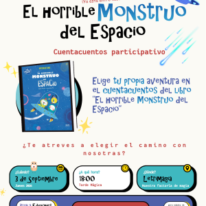 Presentación del Libro: “El horrible Monstruo del Espacio”
